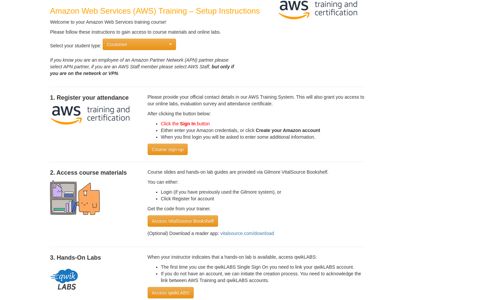 Welcome to AWS Training!