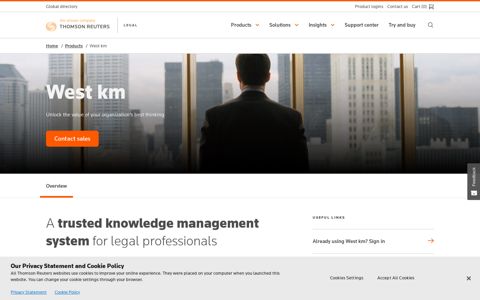 West km - Legal knowledge management software | Thomson ...