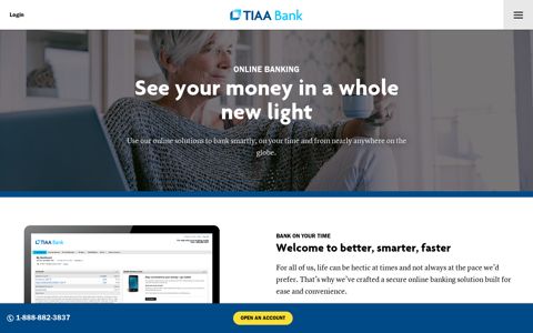 Online Banking 24/7: Send Money & Bill Pay :: TIAA Bank