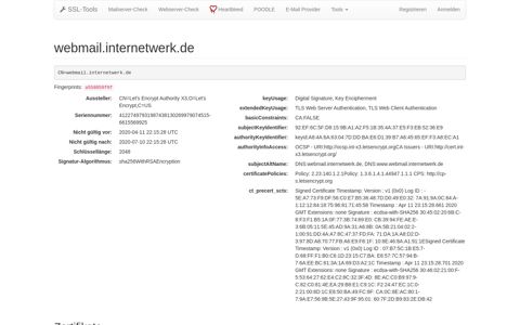 webmail.internetwerk.de · SSL-Tools