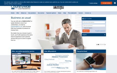 Countrywide Legal Indemnities: Online legal indemnities