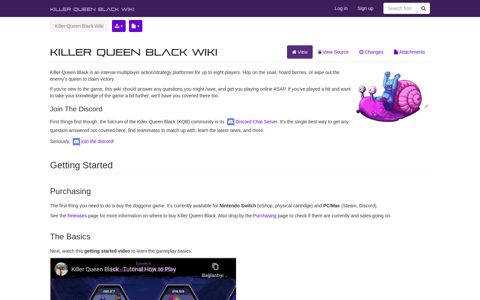 Killer Queen Black Wiki
