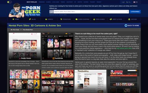 51+ Hentai Porn Sites: 3D Cartoons & Anime Sex - MrPornGeek