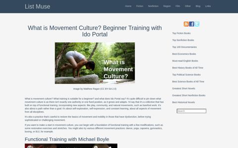 What is Movement Culture? Beginner Training with Ido Portal ...