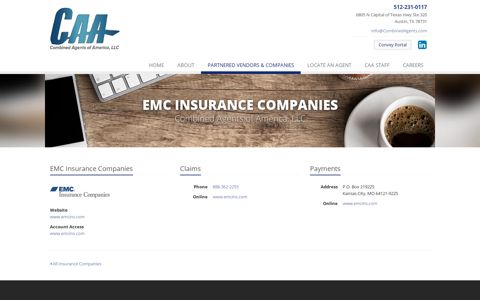 EMC Insurance Companies Agent in TX | Combined Agents of ...