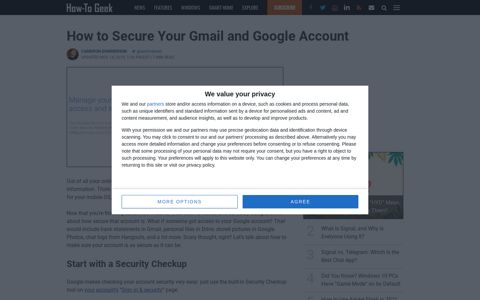 How to Secure Your Gmail and Google Account