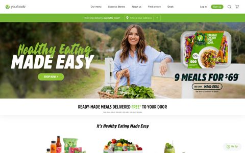 Youfoodz: Healthy Meals Delivered