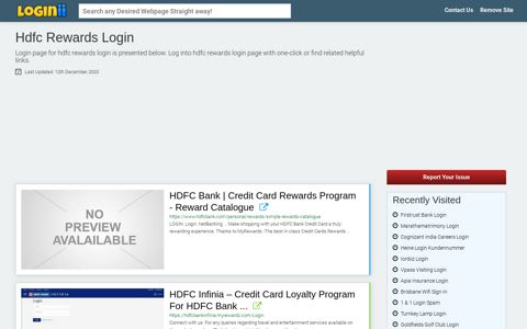 Hdfc Rewards Login - Loginii.com