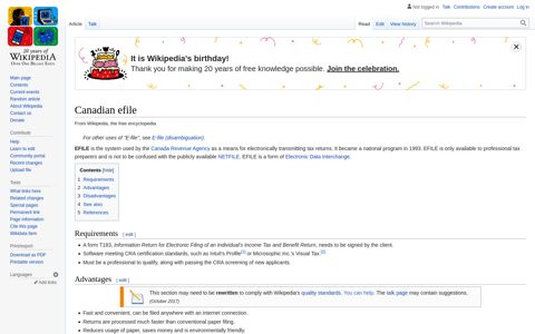 Canadian efile - Wikipedia