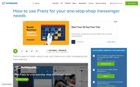How to use Franz for your one-stop-shop messenger needs ...