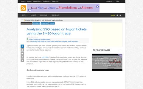 SCN : Blog List - SAP NetWeaver Application Server |Latest ...