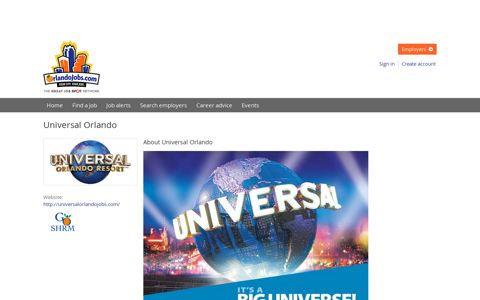 Jobs with Universal Orlando