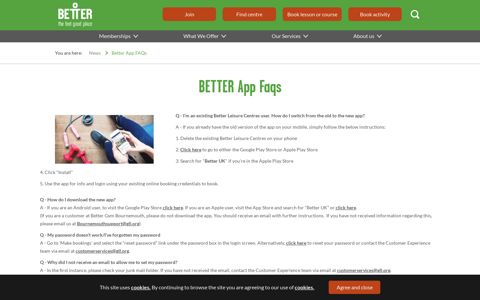 Better App FAQs - Better: The Feel Good Place. Join us now.