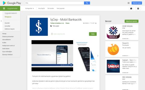 İşCep - Mobil Bankacılık - Google Play'de Uygulamalar