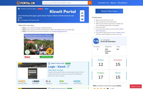 Kiewit Portal