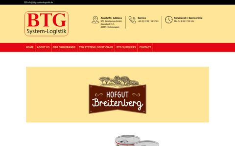 Hofgut Breitenberg – BTG Beteiligungs GmbH