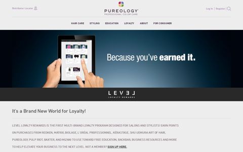 Level loyalty - Pureology