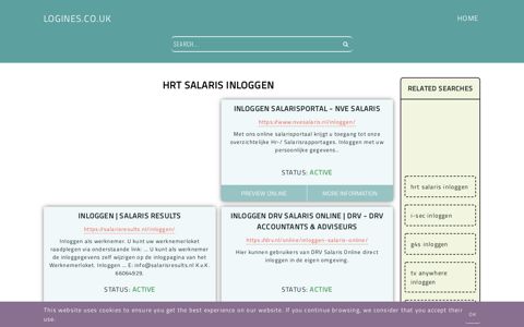 hrt salaris inloggen - General Information about Login - Logines.co.uk