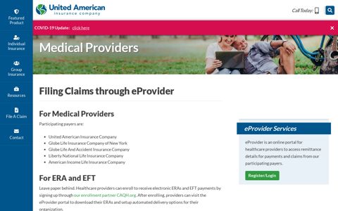 Medical Provider Information | United American Insurance ...