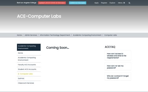 Computer Labs - ELAC