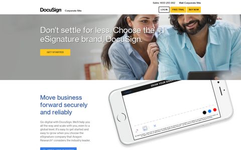 DocuSign: Electronic Signature Solution Industry Leader