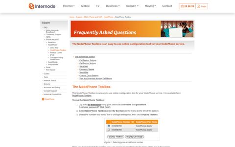 Support :: FAQ :: Phone and VoIP :: NodePhone ... - Internode