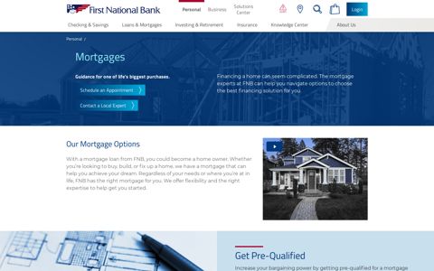 Mortgages | First National Bank