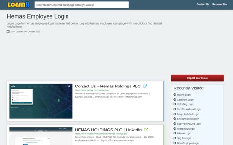 Hemas Employee Login - Loginii.com