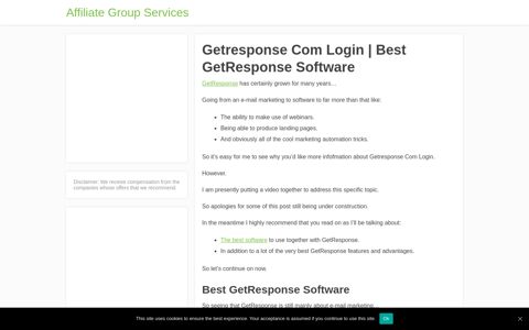 Getresponse Com Login | Best GetResponse Software ...