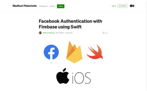 Facebook Authentication with Firebase using Swift | by ...