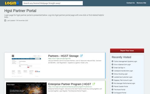 Hgst Partner Portal - Loginii.com