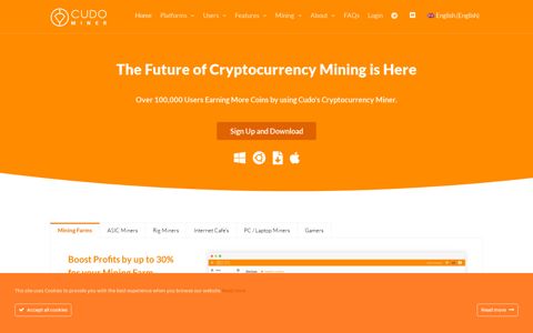 Cudo Miner | Cryptocurrency Mining Software | GUI GPU ...