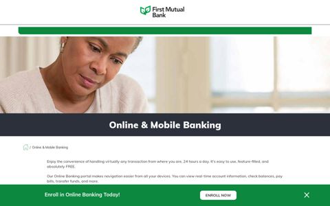 Online & Mobile Banking - First Mutual Bank