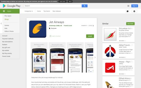 Jet Airways - Apps on Google Play
