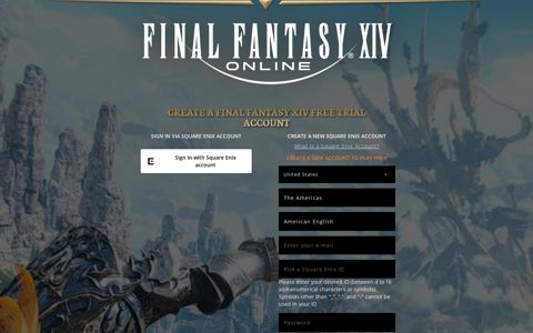 Play FINAL FANTASY XIV for free | Square Enix