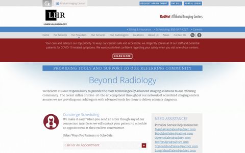 For Providers | Lenox Hill Radiology - RadNet