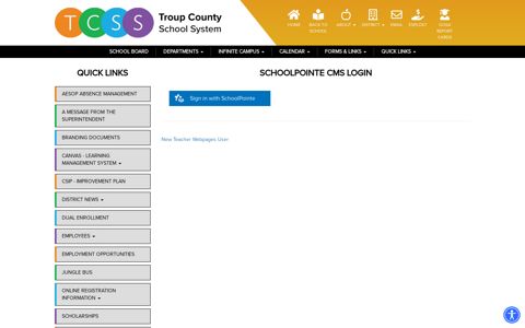 Login - Troup County School System