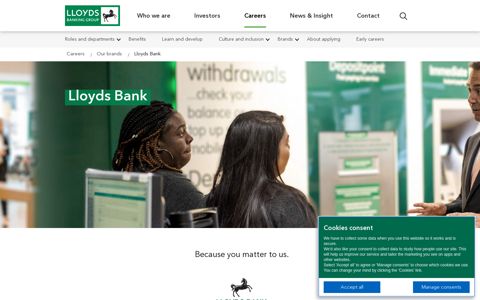 Lloyds Bank careers - Lloyds Banking Group plc