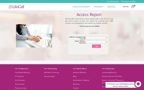 Access Report with Ease | Lifecell