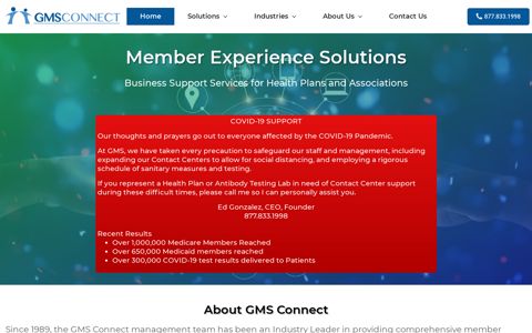 GMS Connect – Business Support Services