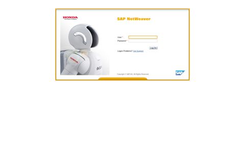 User Management, SAP AG - Honda
