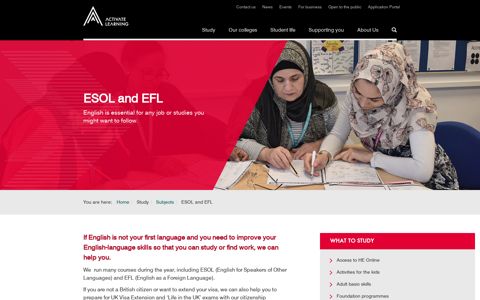 ESOL and EFL | Activate Learning
