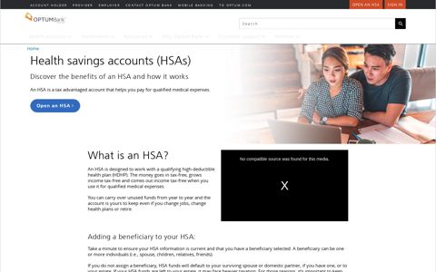 Health Savings Accounts (HSA) - Optum Bank