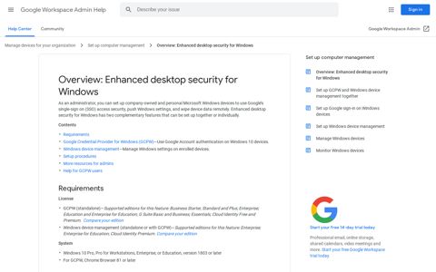 Overview: Enhanced desktop security for Windows - Google ...