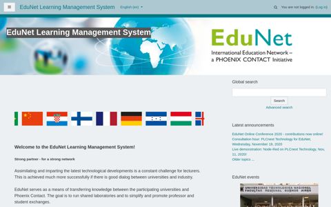 EduNet Learning Management System