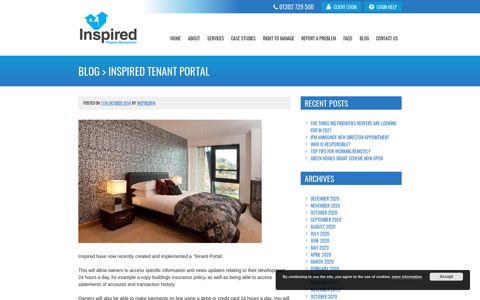 Inspired Tenant Portal – Inspired Property Management