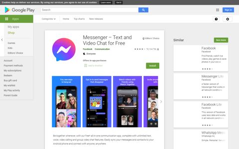 Messenger – Text and Video Chat for Free - Apps on Google ...