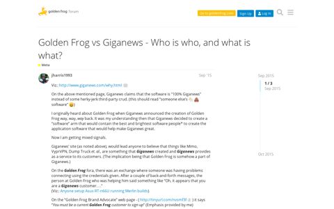 Golden Frog vs Giganews - Who is who, and what is what ...