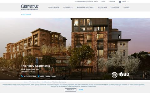 The Henry Apartments in Denver | Greystar
