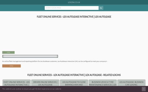 Fleet Online Services - Lex Autolease Interactive - logen